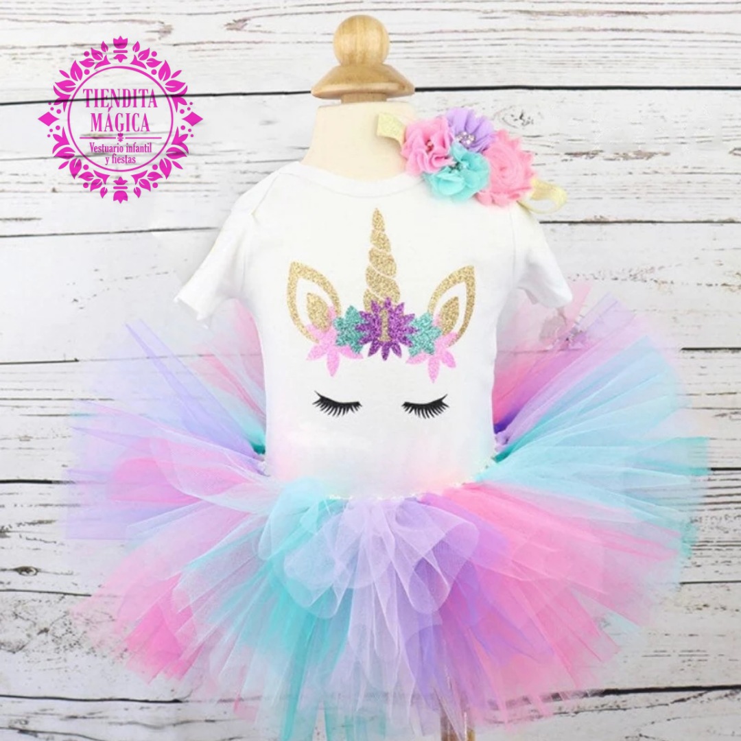 Vestido Niña Unicornio Talla 1 año ⋆ Venta de Vestuario y Accesorios  Infantiles