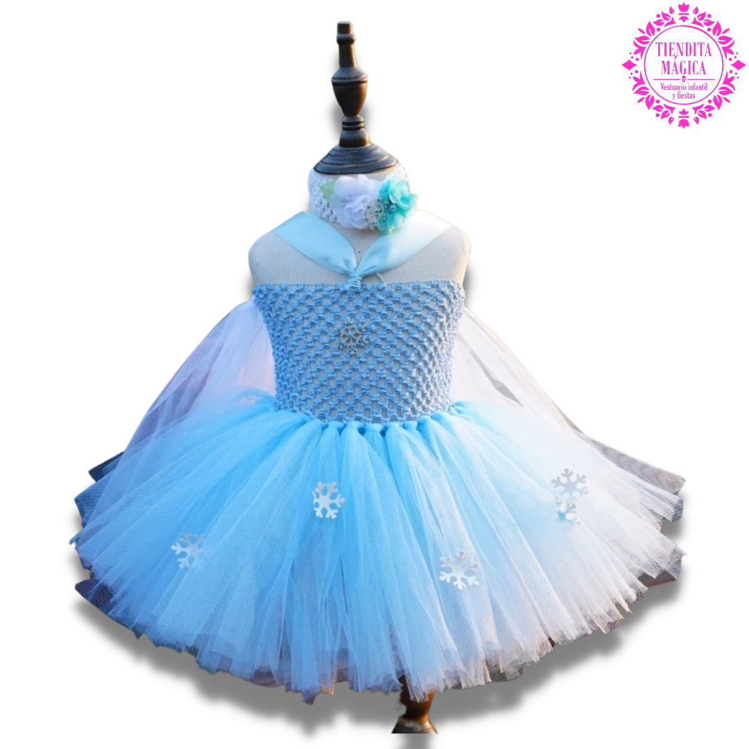 Vestido Con Tutú para Niña Talla 1/2 Años Frozen ⋆ Venta de Vestuario y  Accesorios Infantiles