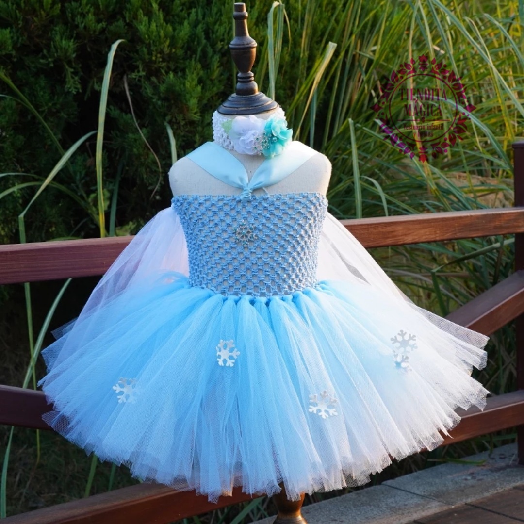Vestido Con Tutú para Niña Talla 1/2 Años Frozen ⋆ Venta de Vestuario y  Accesorios Infantiles